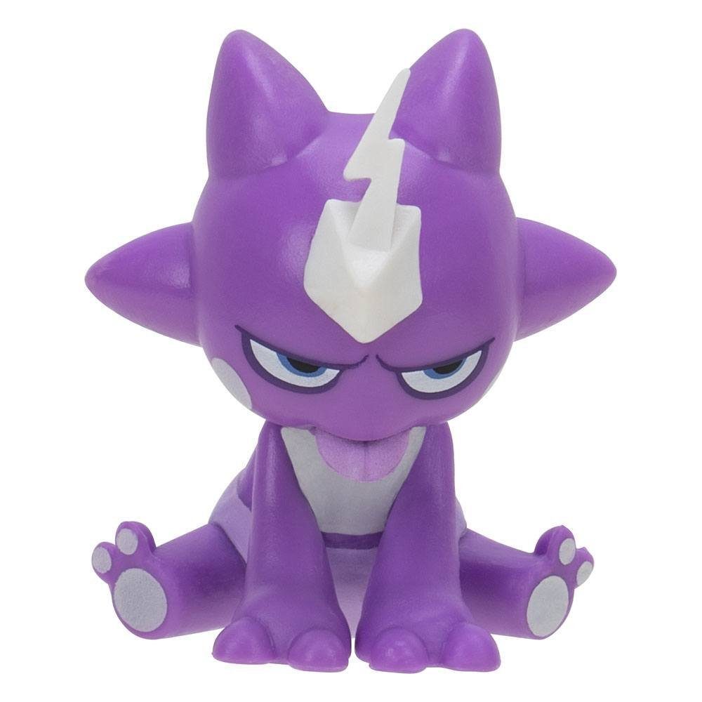 Jazwares Spielfigur Pokémon Battle Figuren 6-Pack Pikachu, Schiggy, Glumanda, Toxel...