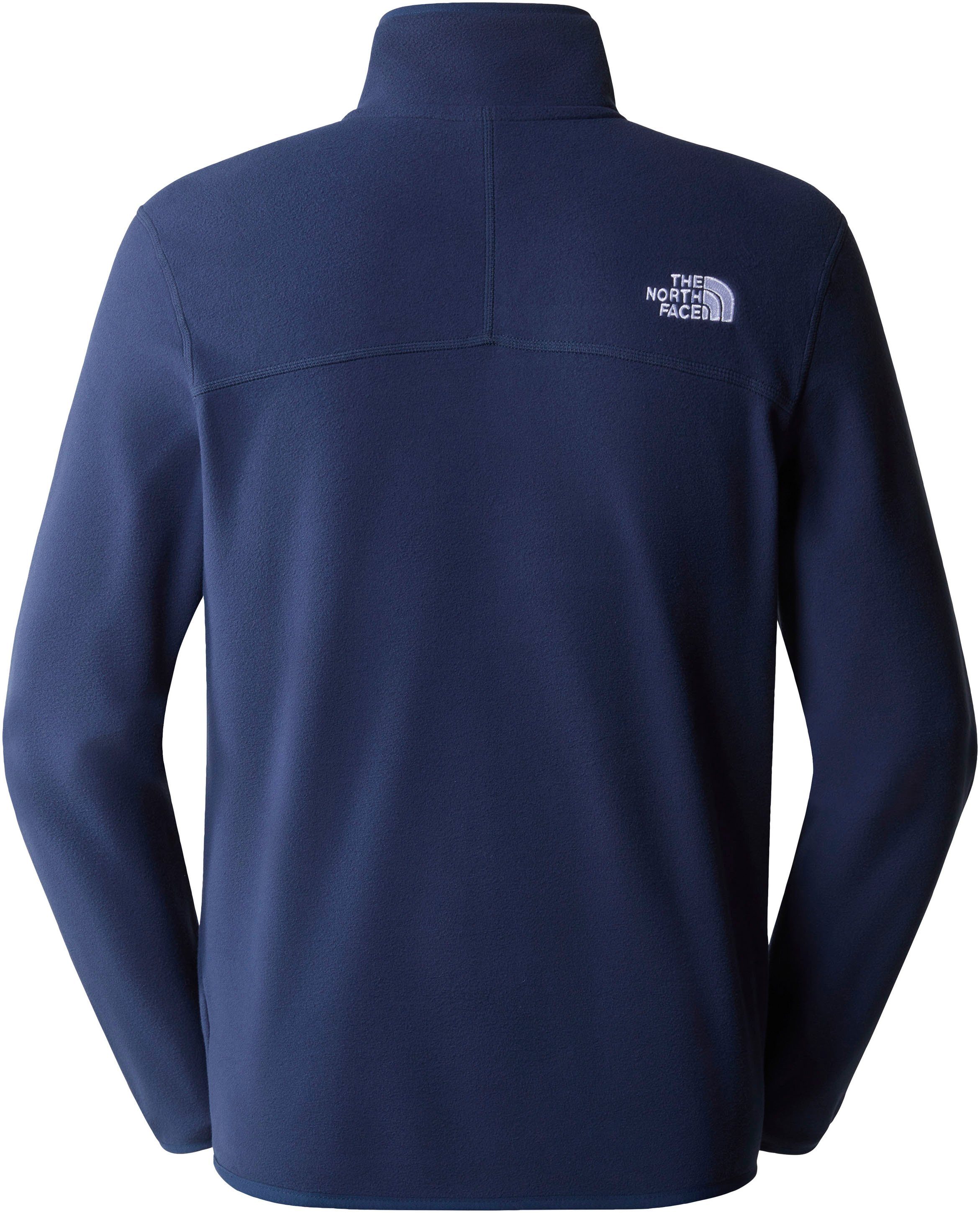The North Face Fleecejacke 103 GLACIER FLEECE 1/4 ZIP mit dezenten Logostickereien