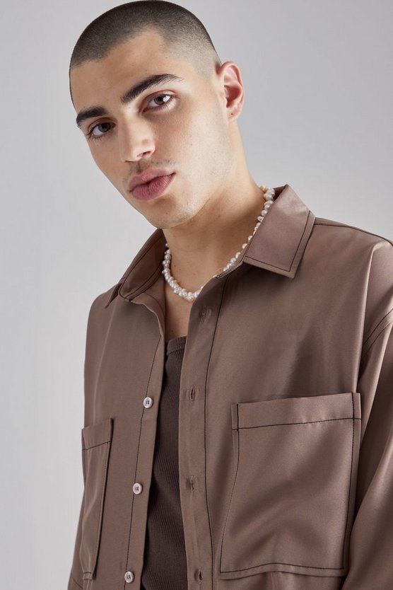 Kastiges Twill Hemd