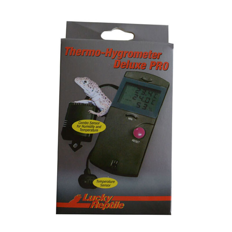 Lucky Reptile Thermometer & Hygrometer Lucky Reptile Thermometer-Hygrometer Deluxe PRO