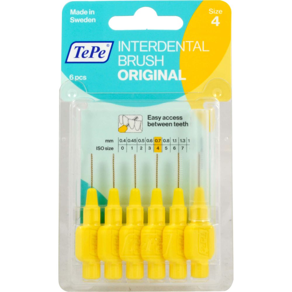 TEPE Interdentalbürste 0.7mm gelb
