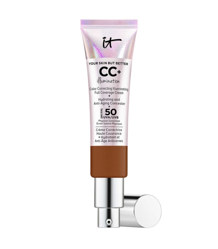 IT COSMETICS-Your Skin But Better™ Cc+ Cream Illumination-Crème Correctrice Illuminatrice Haute Couvrance + Sérum Hydratant Anti-Âge SPF 50+