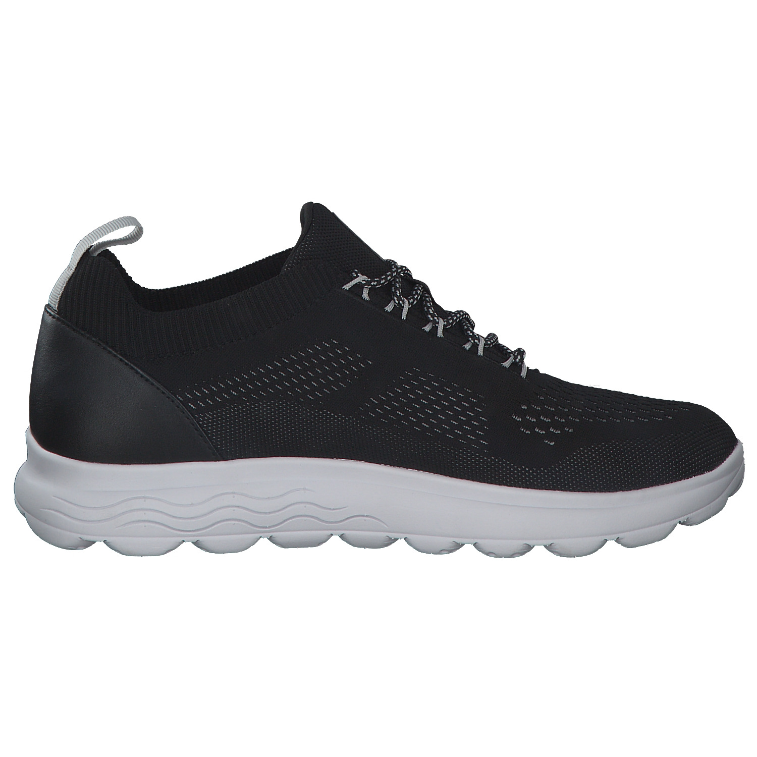Geox U15BYA, Sneakers Low, Herren, Schwarz