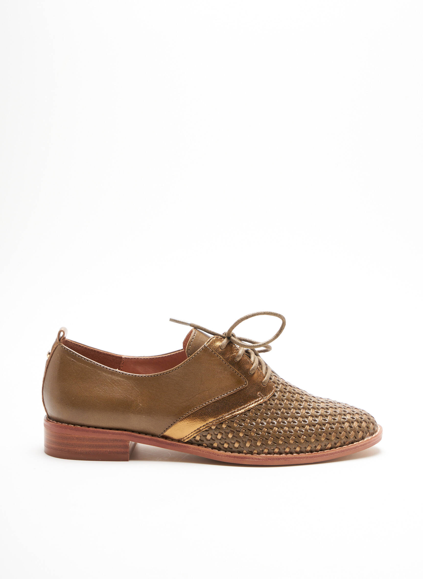 Emilie Karston Derby Femme couleur vert