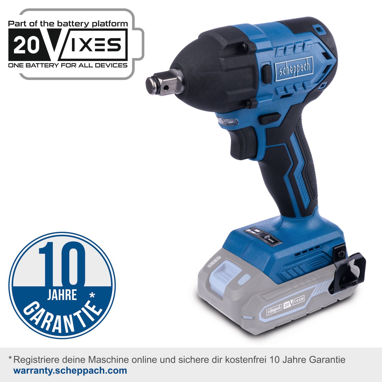 Scheppach 1/2 Zoll  Akku-Schlagschrauber  BC-IW350-X scheppach