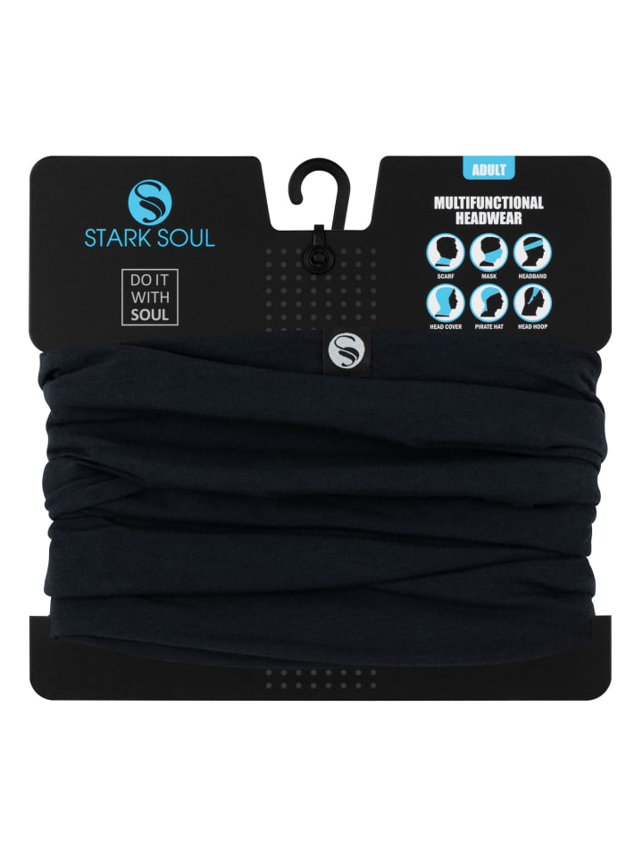Stark Soul® Multifunktionstuch aus Jersey Unisex in Marineblau günstig kaufen onesize