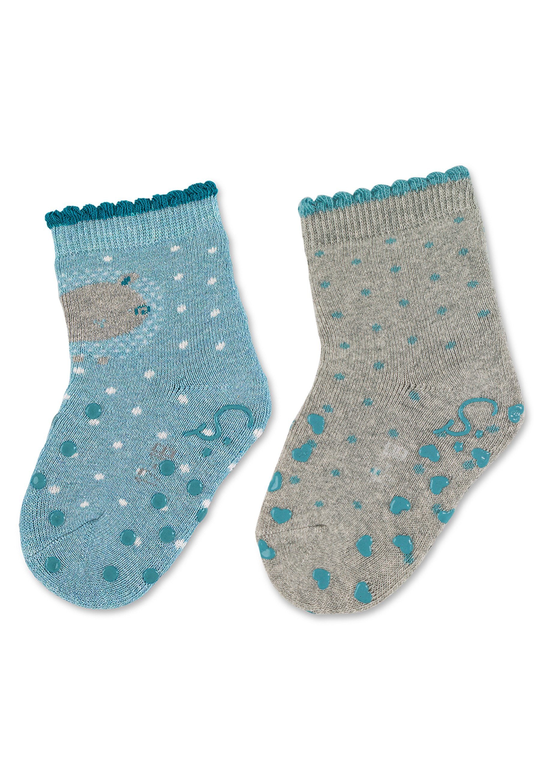 Sterntaler® Basicsocken ABS-Krabbelsöckchen Schaf, 2er-Pack
