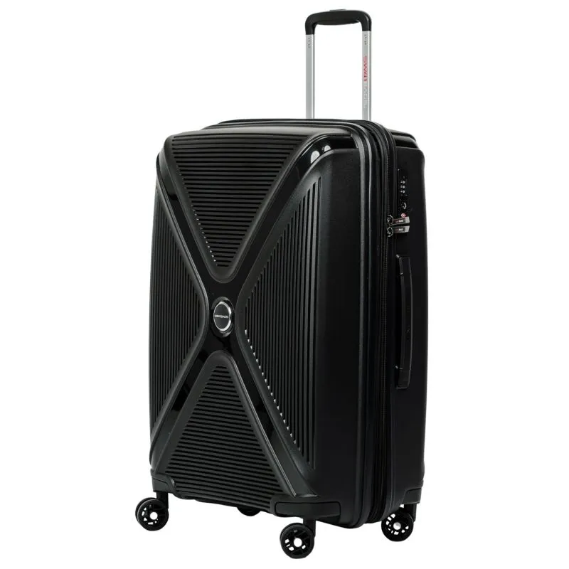 Swiss Bags Cross Trolley M (67 cm) Erweiterbar - Black