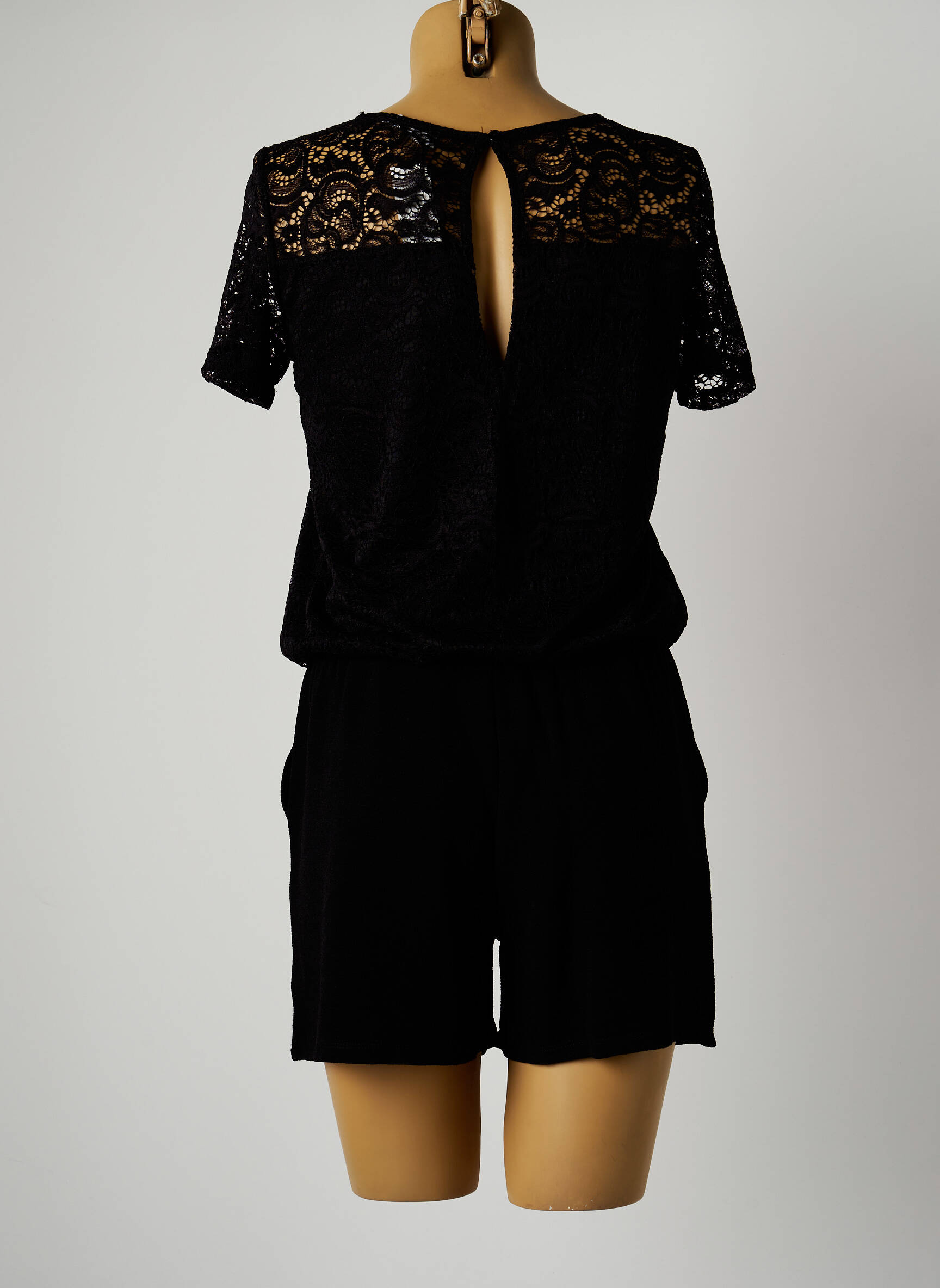 Revd Elle Combi Shorts Femme couleur noir