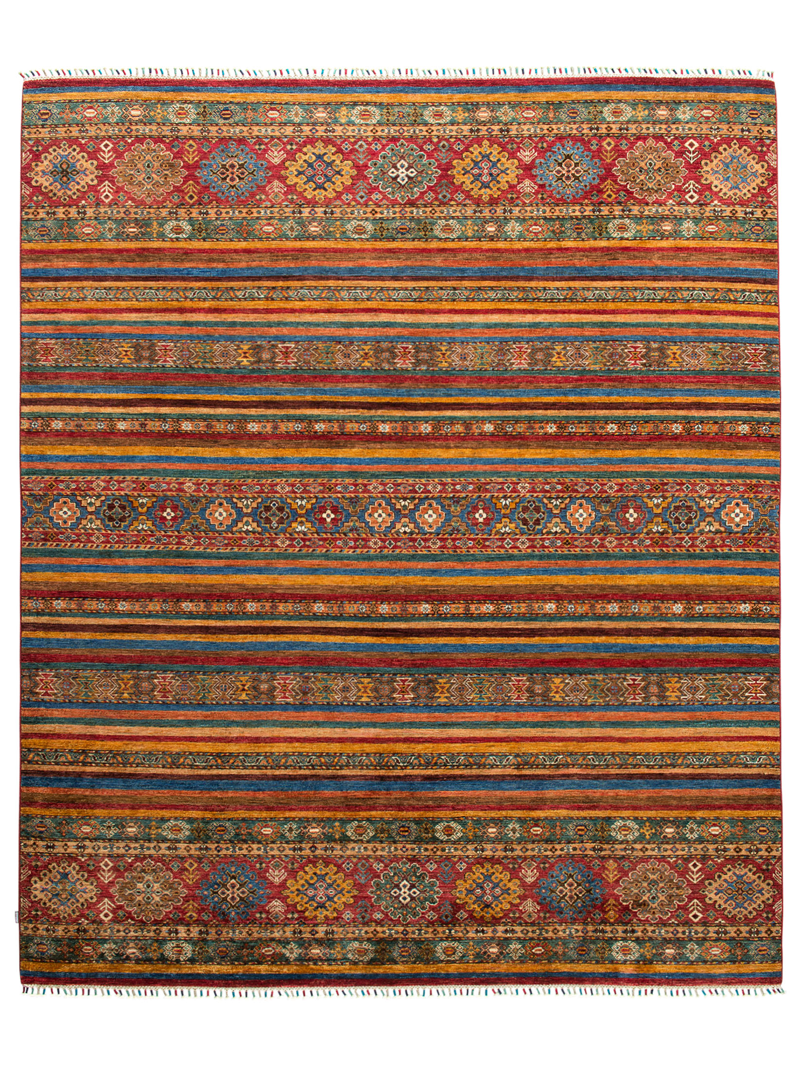 Chobi Schal ca. 253 x 300 cm, Unikat / Einzelstück