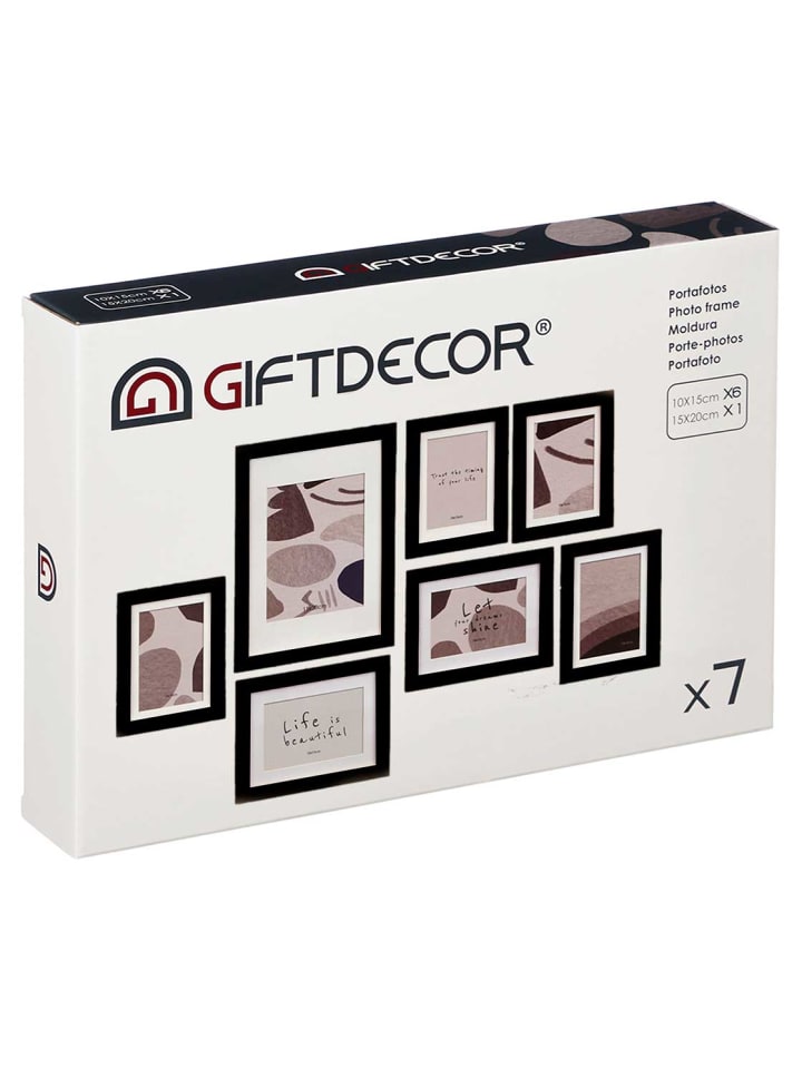 GIFTDECOR Bilderrahmen in schwarz günstig kaufen onesize