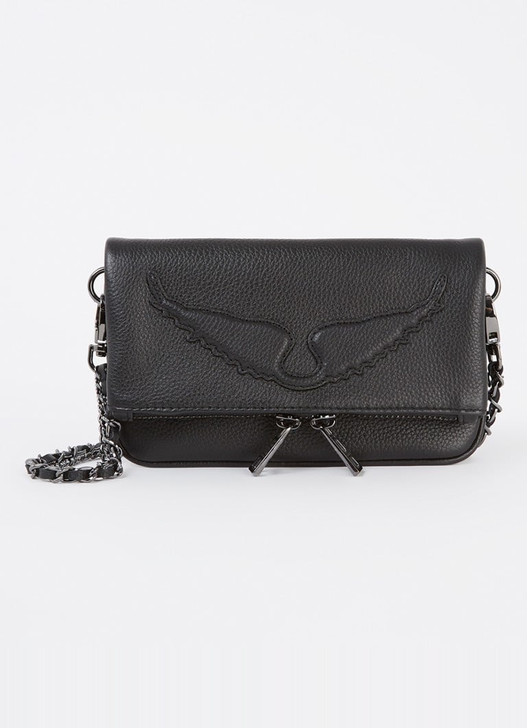 Zadig&Voltaire Rock Nano clutch with detachable shoulder strap