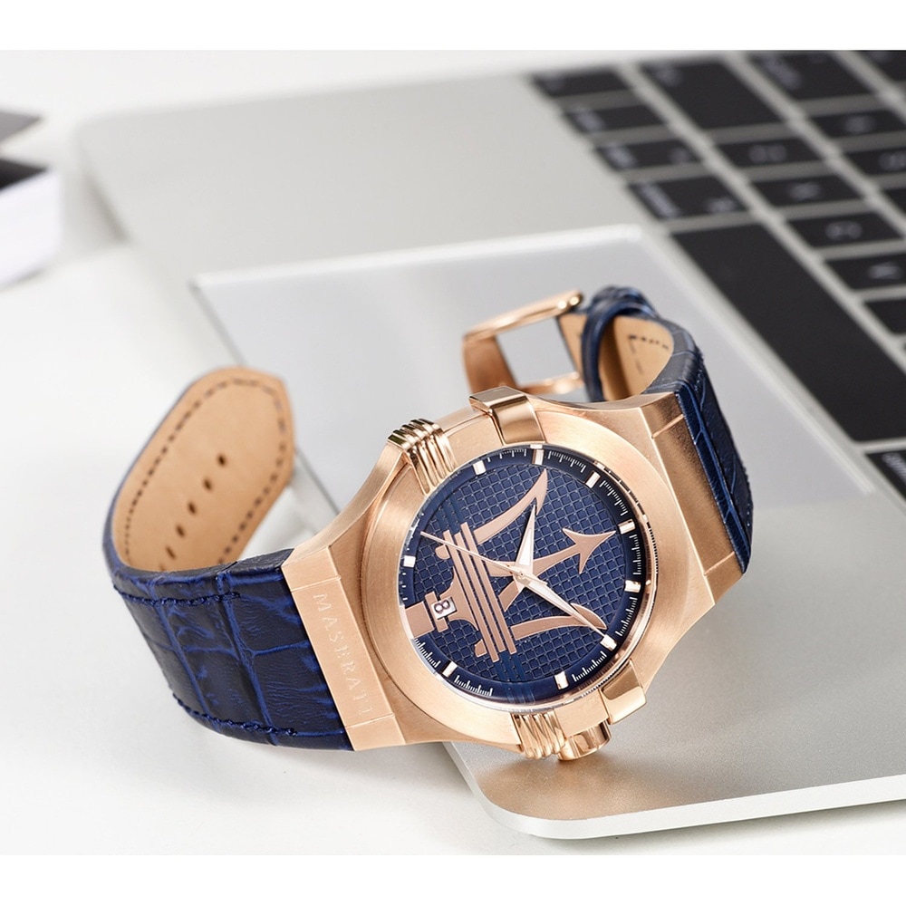 Maserati Montre pour hommes Acier inoxydable Montre