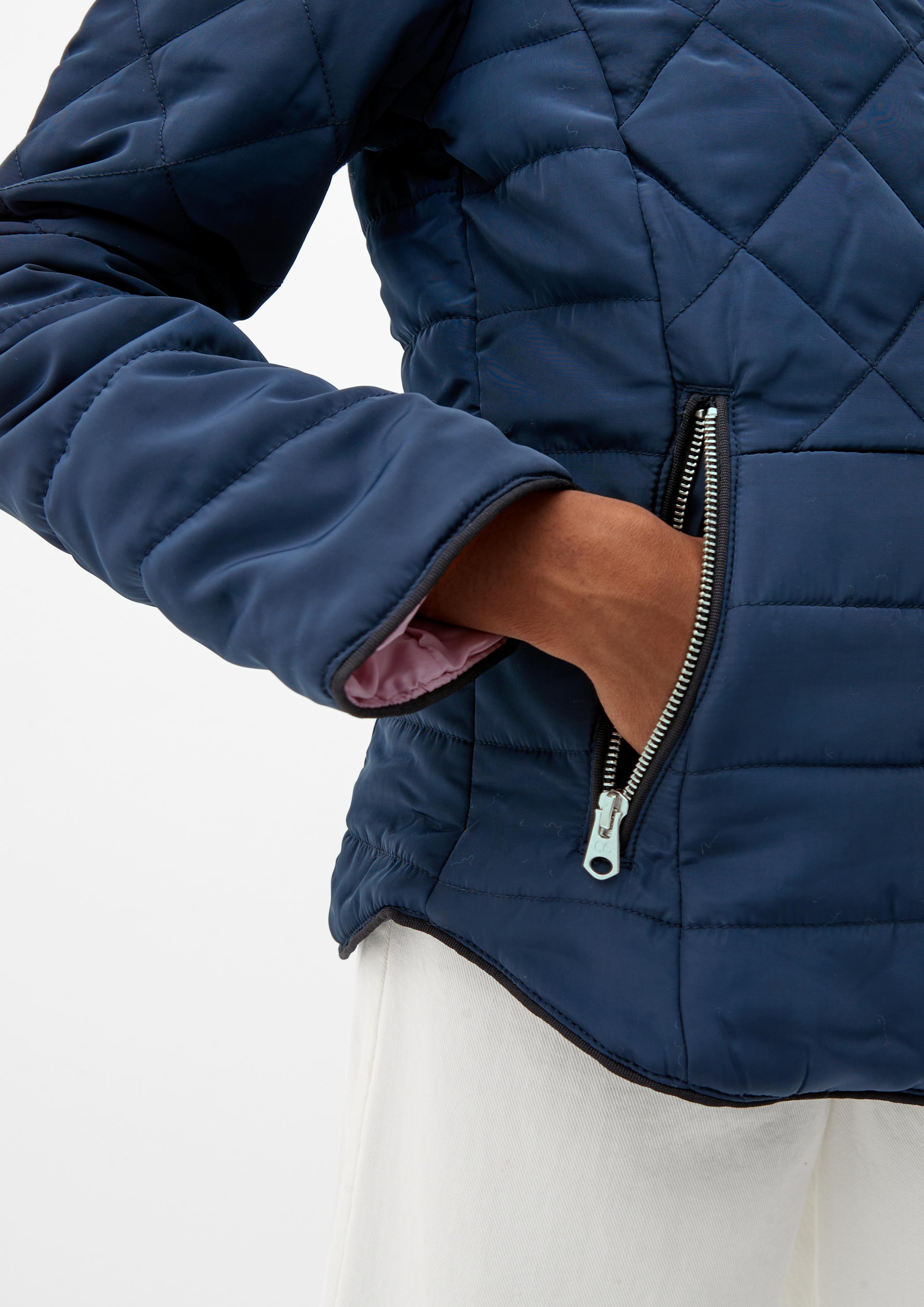 Steppjacke mit abnehmbarem Fellkragen  2115525-5952