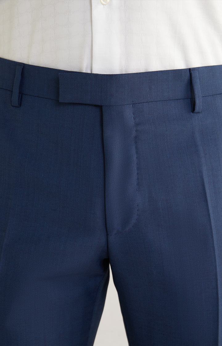 Baukasten-Hose Blayr in Blau meliert