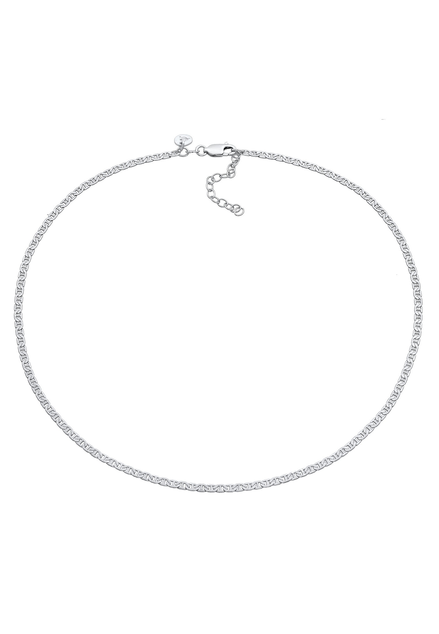 Gargantilla Elli PREMIUM para mujer, ajustable, de estilo minimalista, en plata de ley 925.
