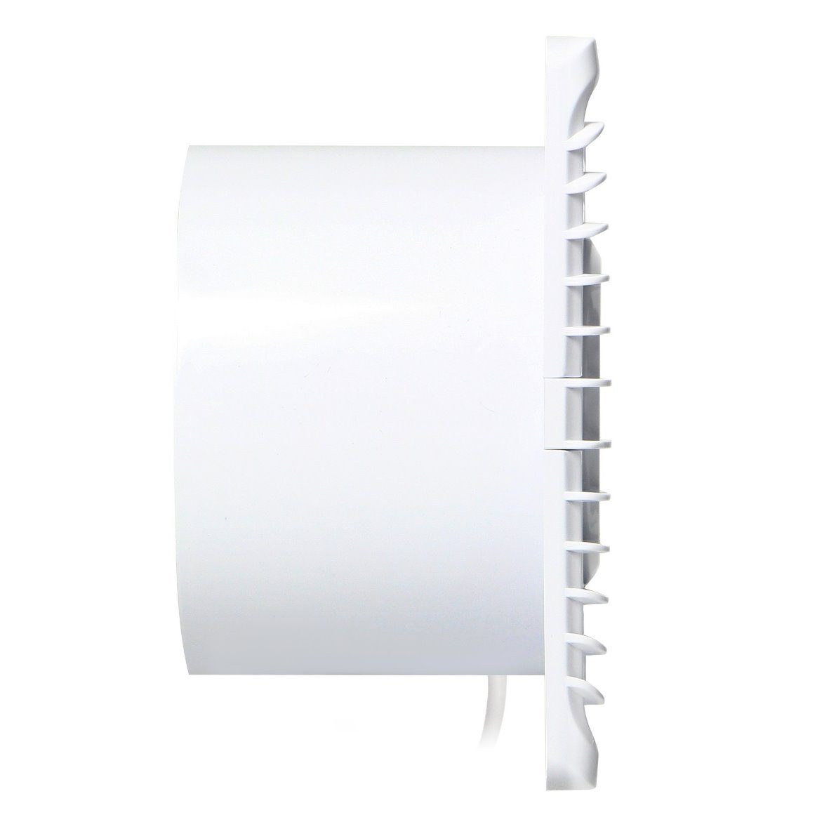 ADAKAT Wandventilator I Badlüfter 100mm I mit Netzkabel und Schalter