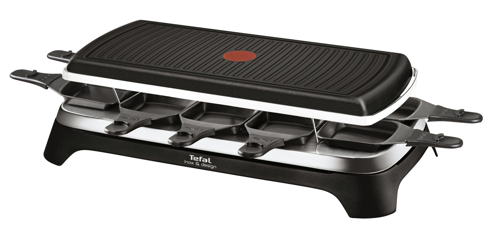 Tefal Raclette Ambience, 10 Raclettepfännchen, 1350 W