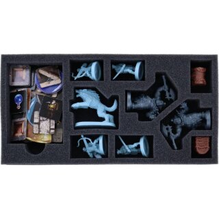 5-teiliges Feldherr Schaumstoff-Set für HeroQuest (2021): Die Spiegelmagierin - Brettspielbox