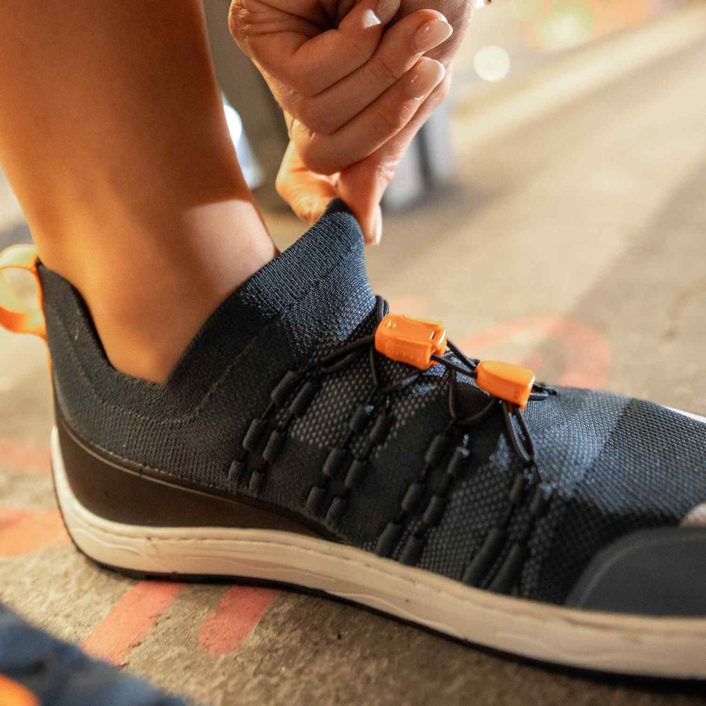 Be Lenka Barebarics Voyager Dark Blue & White Barfuß-Sneakers