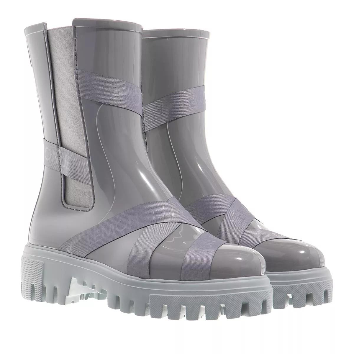 LEMON JELLY Stiefeletten grau Regenstiefel