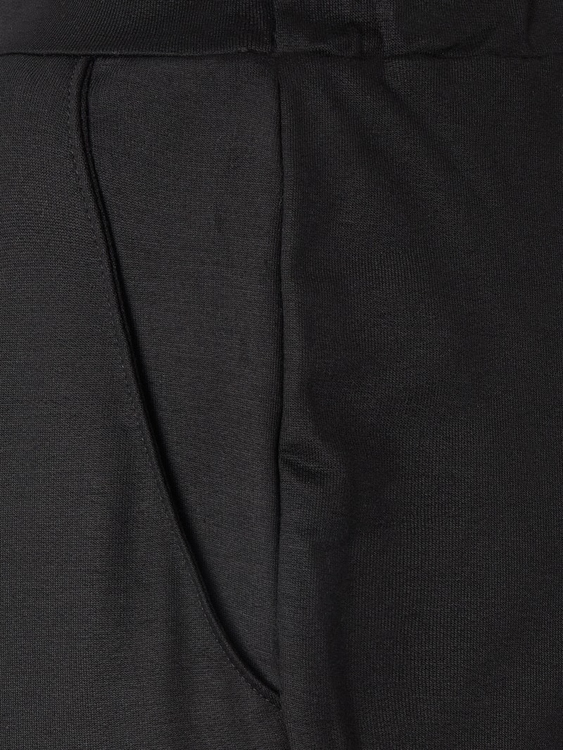 Lounge-Hose mit Modal-Anteil in schwarz