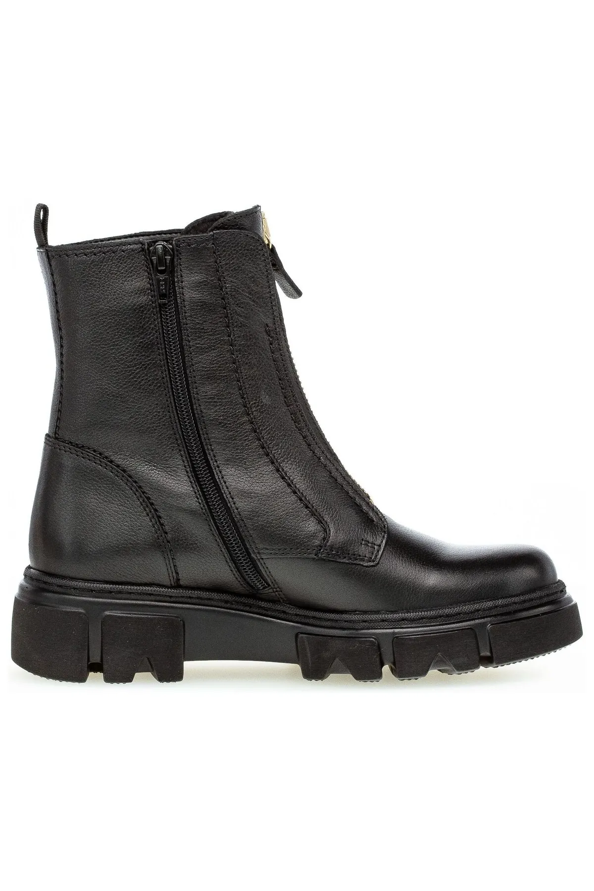 GABOR  Stiefelette - Schwarz - Flacher Absatz