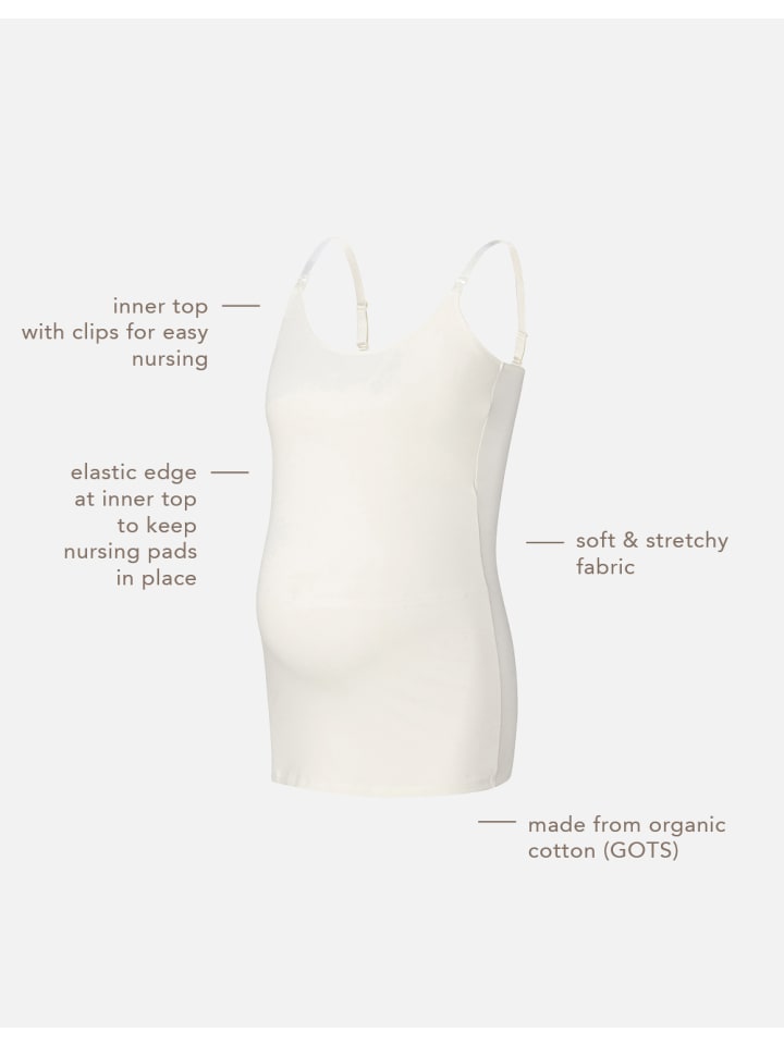 Noppies Still-Top Ara in Cream günstig kaufen