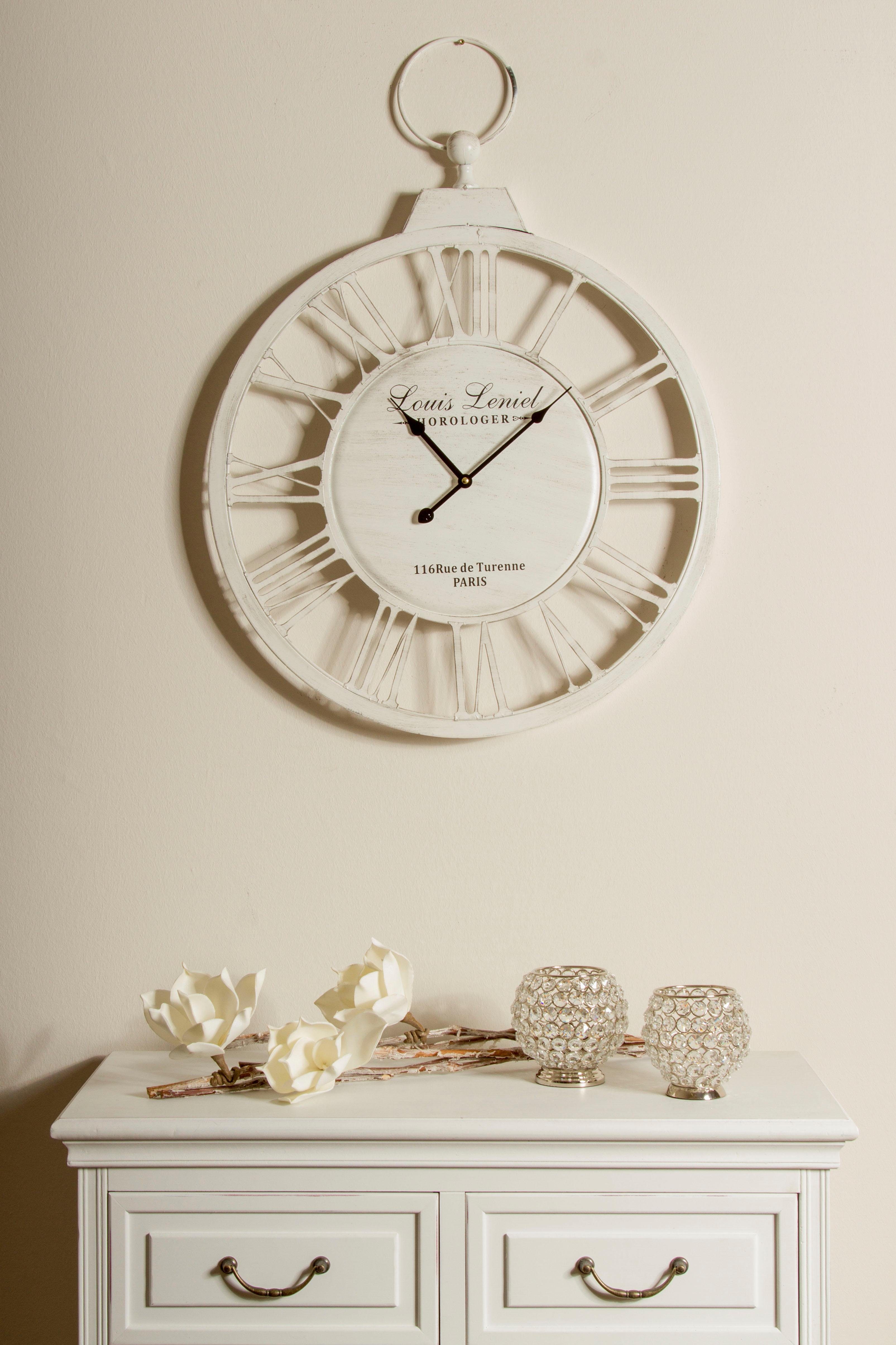 Home affaire Wanduhr Leonique (römische Ziffern, 58 cm)
