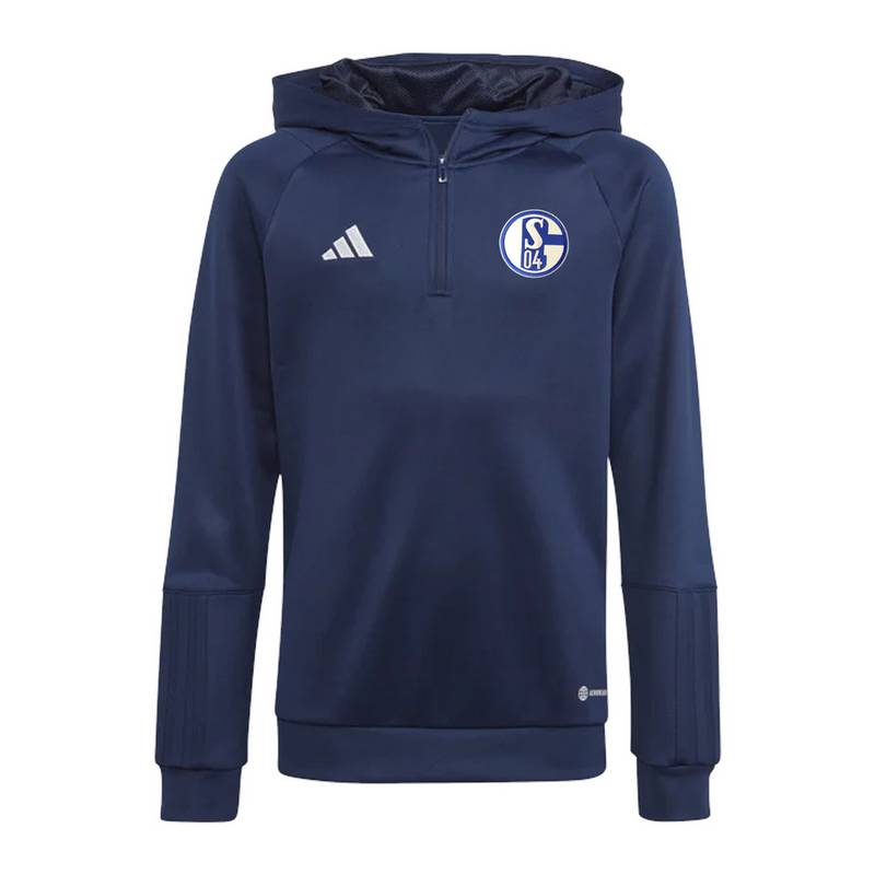 adidas FC Schalke 04 Hoody Dunkel Sweatshirt