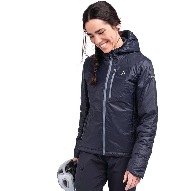 Schöffel Ins Hybrid Black Raven L Fahrradjacke Damen