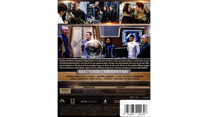 STAR TREK: Discovery - Staffel 3  [4 BRs]