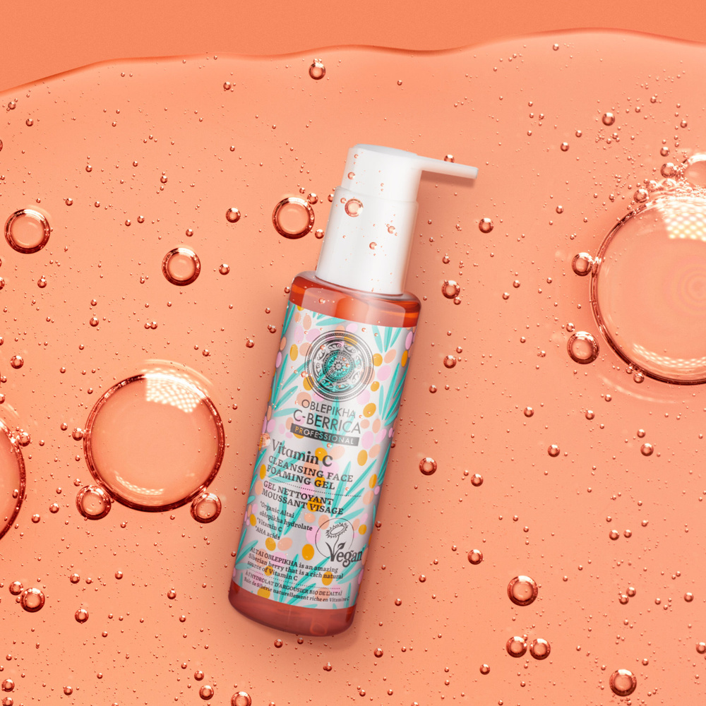 Natura Sibérica Gel Nettoyant Moussant Nettoyant Visage