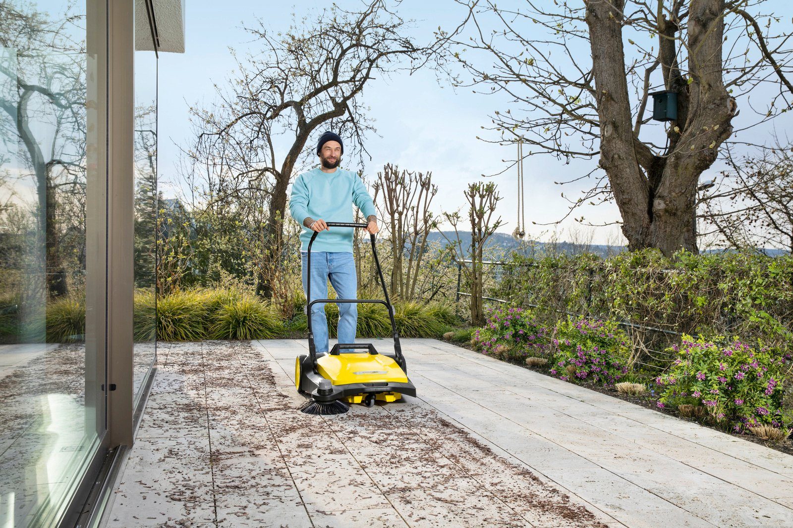 KÄRCHER Handkehrmaschine S 6, 67 cm Arbeitsbreite, mit Seitenbesen