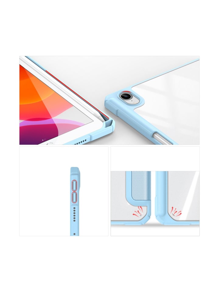 COFI 1453 Tablet-Ledertasche Smart-Sleep Wake-Up Samsung Galaxy Tab S10 Plus in Blau günstig kaufen M