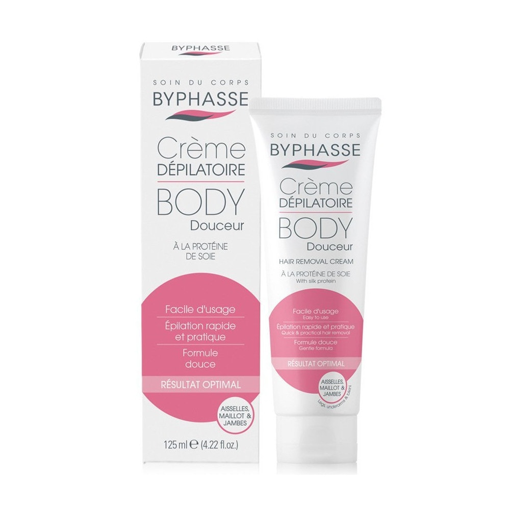 Byphasse Crème Dépilatoire à La Protéine de Soie - Body Douceur