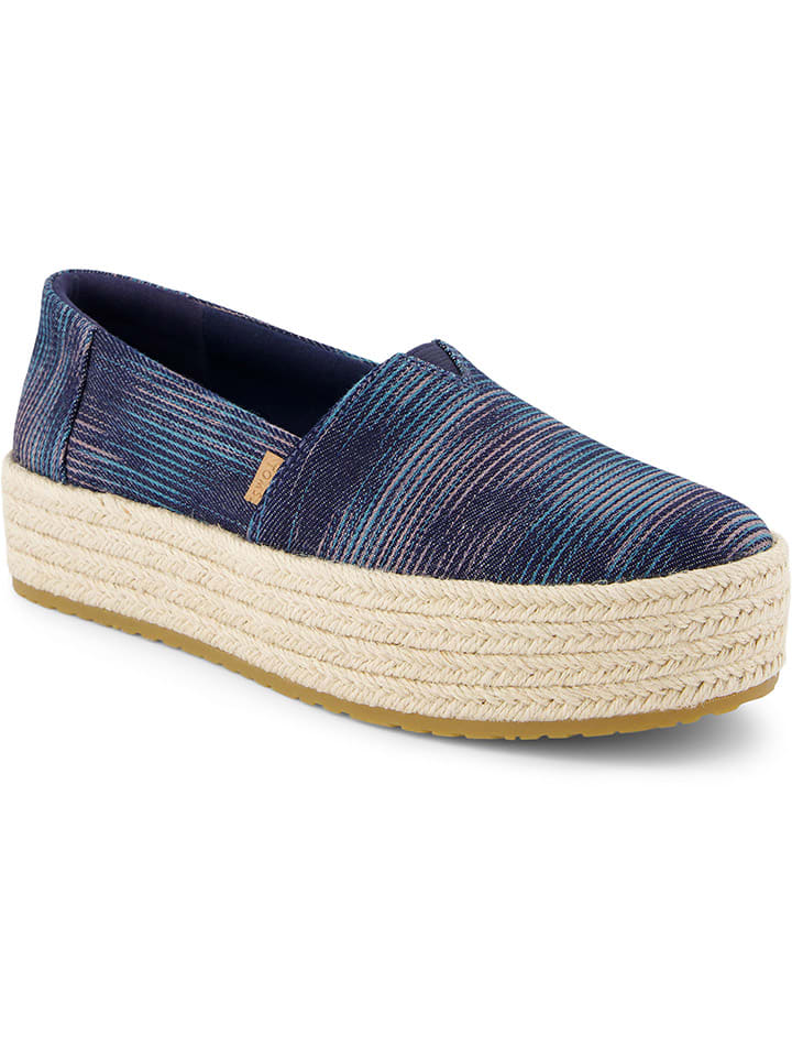 TOMS Espadrilles in Dunkelblau günstig kaufen