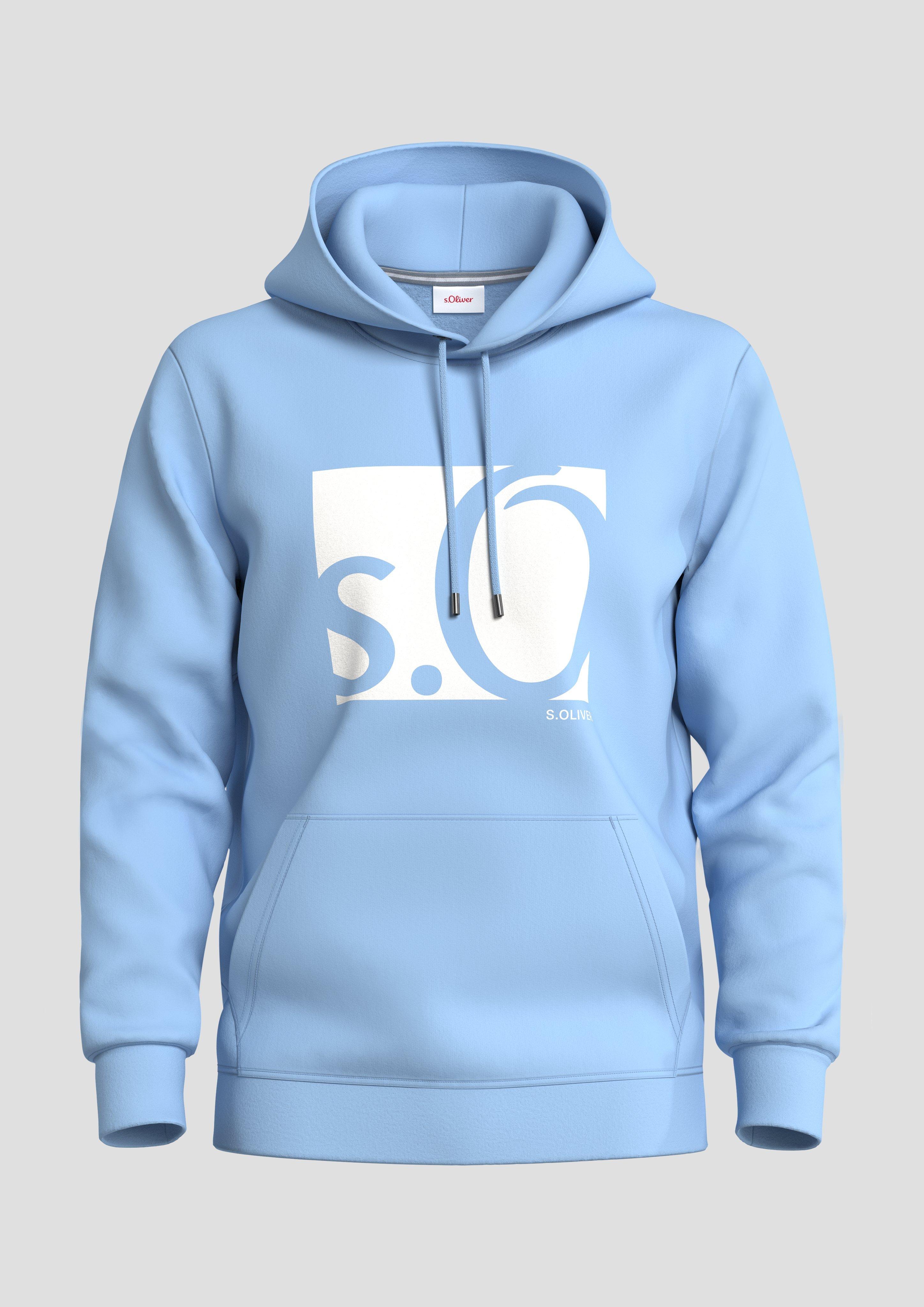 Kapuzensweater mit Labelprint  2141488-50D1