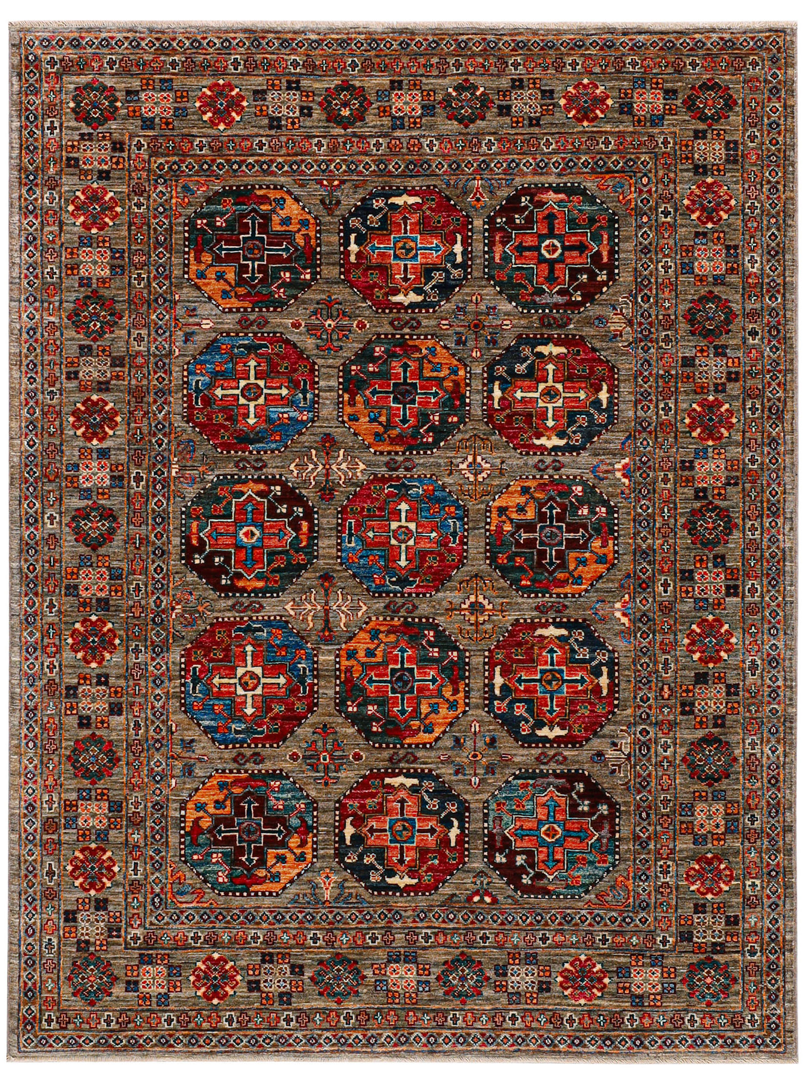 Buchara Ghazni ca. 154 x 211 cm, Unikat / Einzelstück