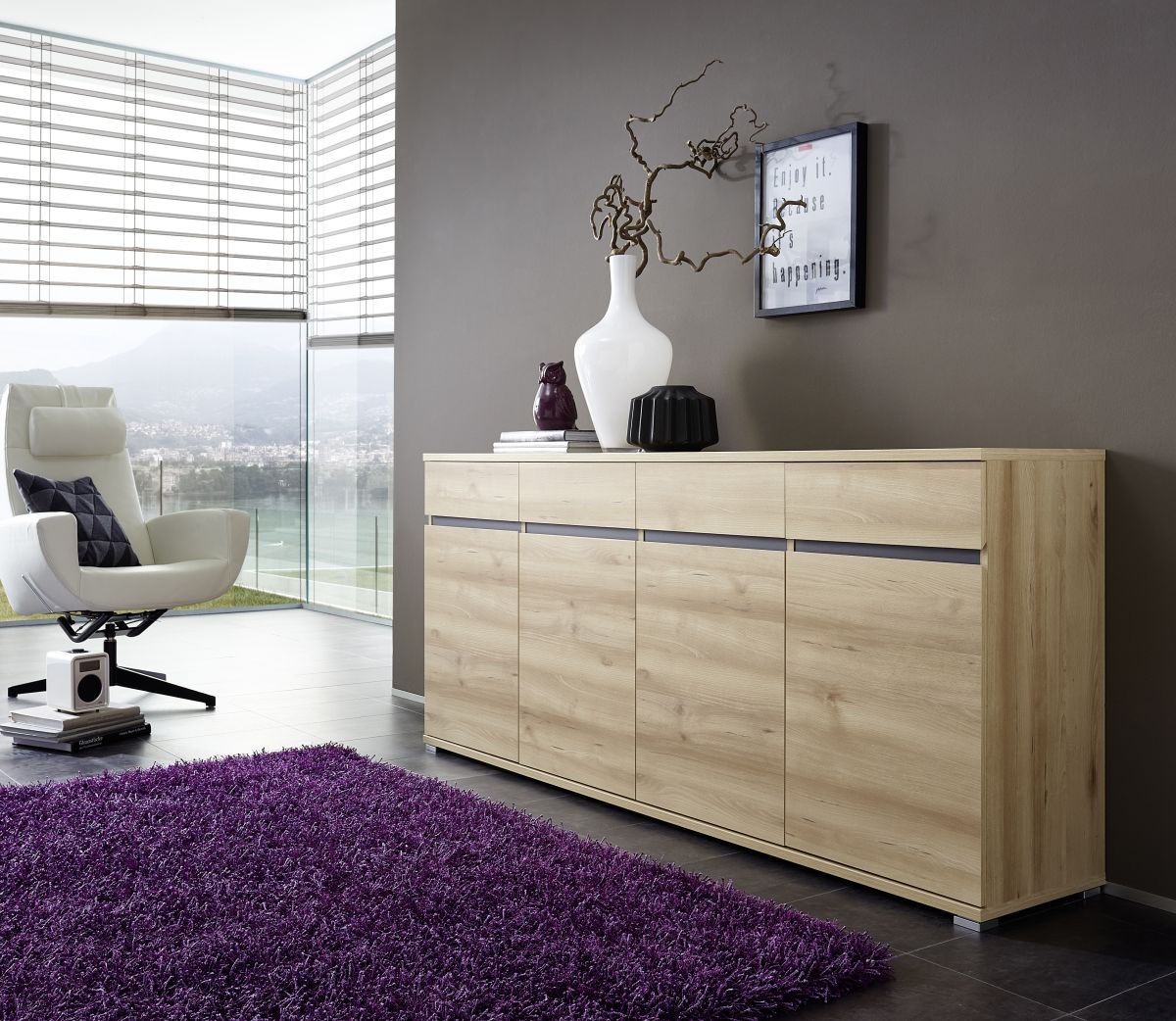 Sideboard Lissabon Buche 192 x 88 cm