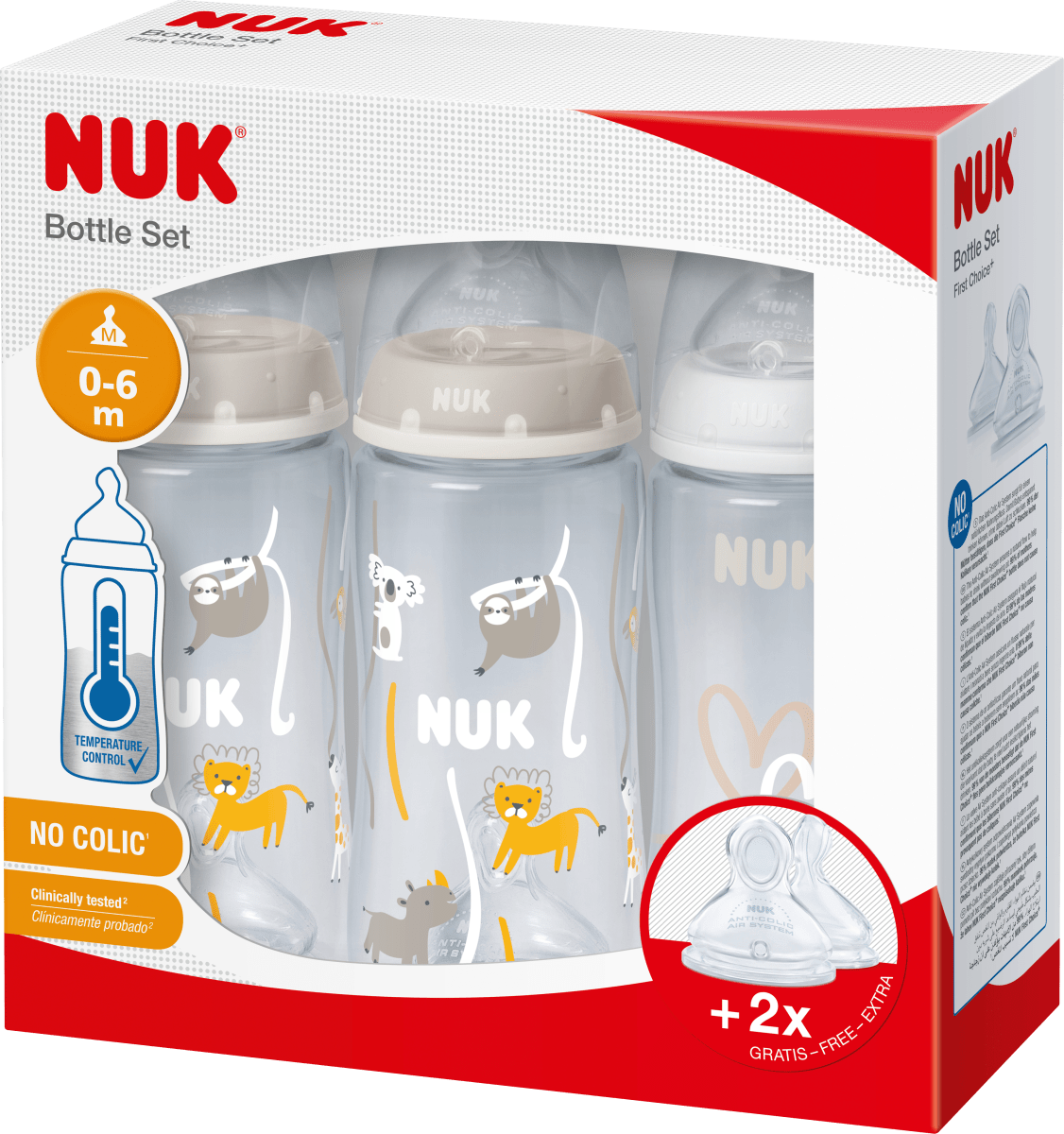 Starterset First Choice Temp. Control creme/weiß, 5tlg, 1 St
