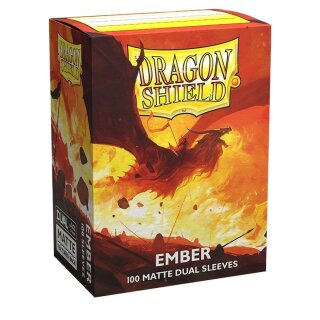 Dragon Shield Dual Matte Sleeves - Ember Alaric, Revolution Kindler (100)