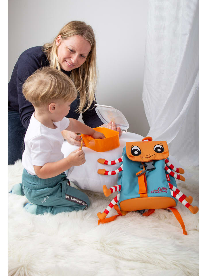 Sigikid Brotdose mit Bügelverschlüss Die kleine Spinne Widerlich in orange günstig kaufen onesize