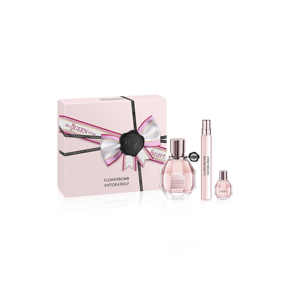 Viktor & Rolf Flowerbomb Coffret Eau de Parfum florale ambrée pour femmes