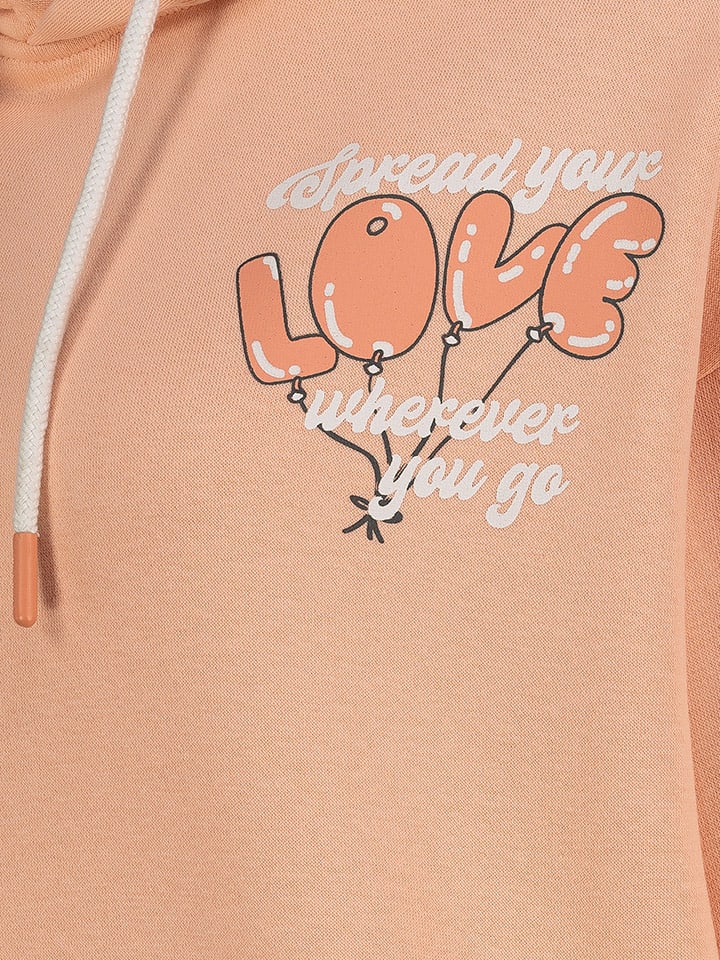 Sublevel Hoodie in Apricot günstig kaufen