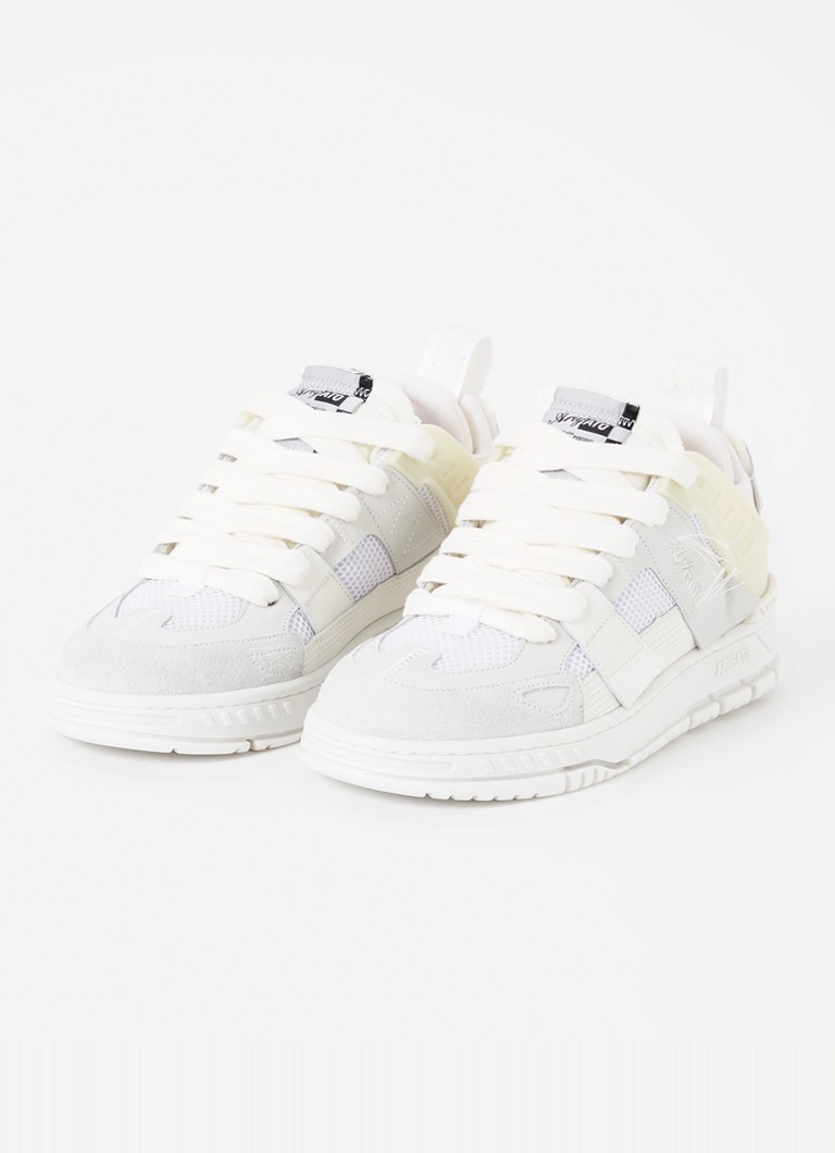 Sneakers Axel Arigato Area Patchwork in pelle con dettagli in mesh