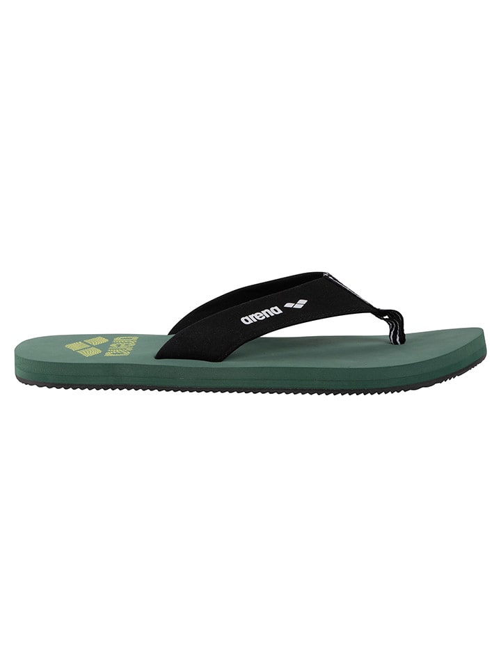Arena Zehentrenner in Khaki/ Schwarz günstig kaufen