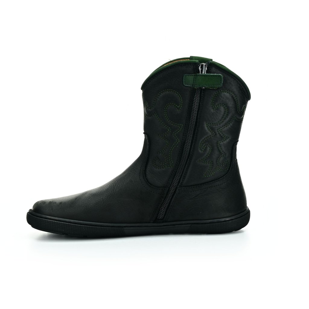 Koel Frances Black/Green Barfußhalbstiefel
