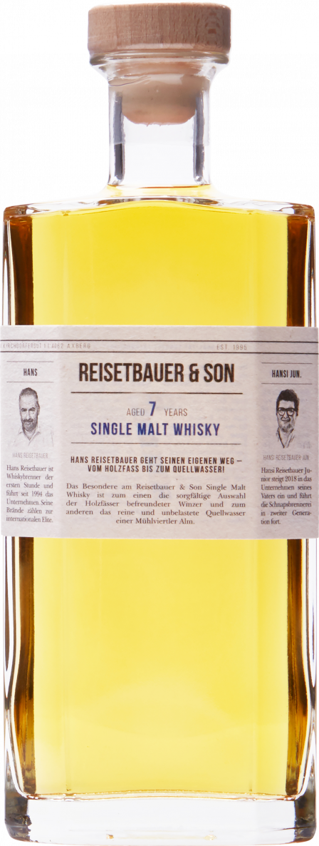 Reisetbauer & Son Whisky Single Malt 7 YO 0,7 Liter
