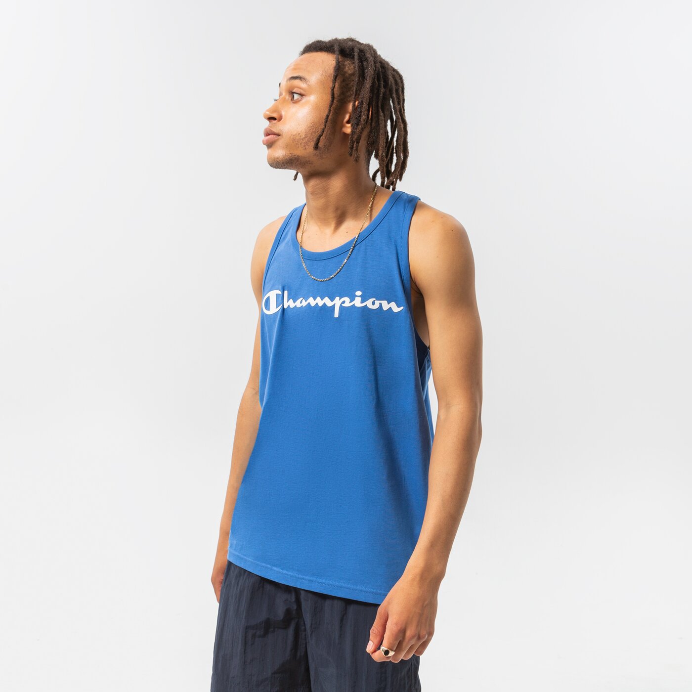 CHAMPION TANK TANK TOP Blau